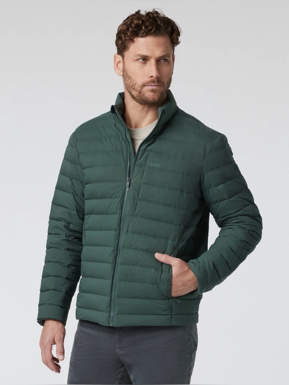 Vuori Steadfast Men’s Insulated Jacket Aspen Green XXL